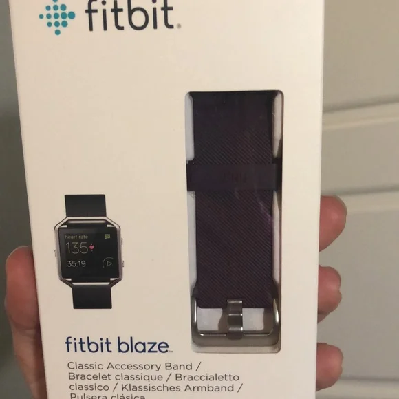 Purple FitBit blaze replacement band. - Picture 2 of 3